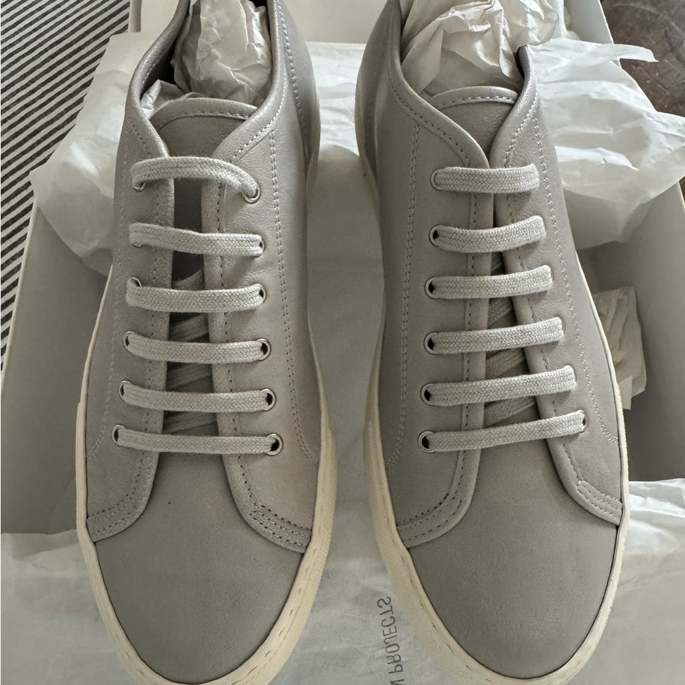 Common Projects Light Gray Sneakers